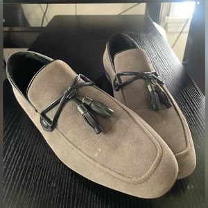 Grey Loafers